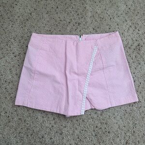 Lilly Pulitzer Seersucker Pink Skort